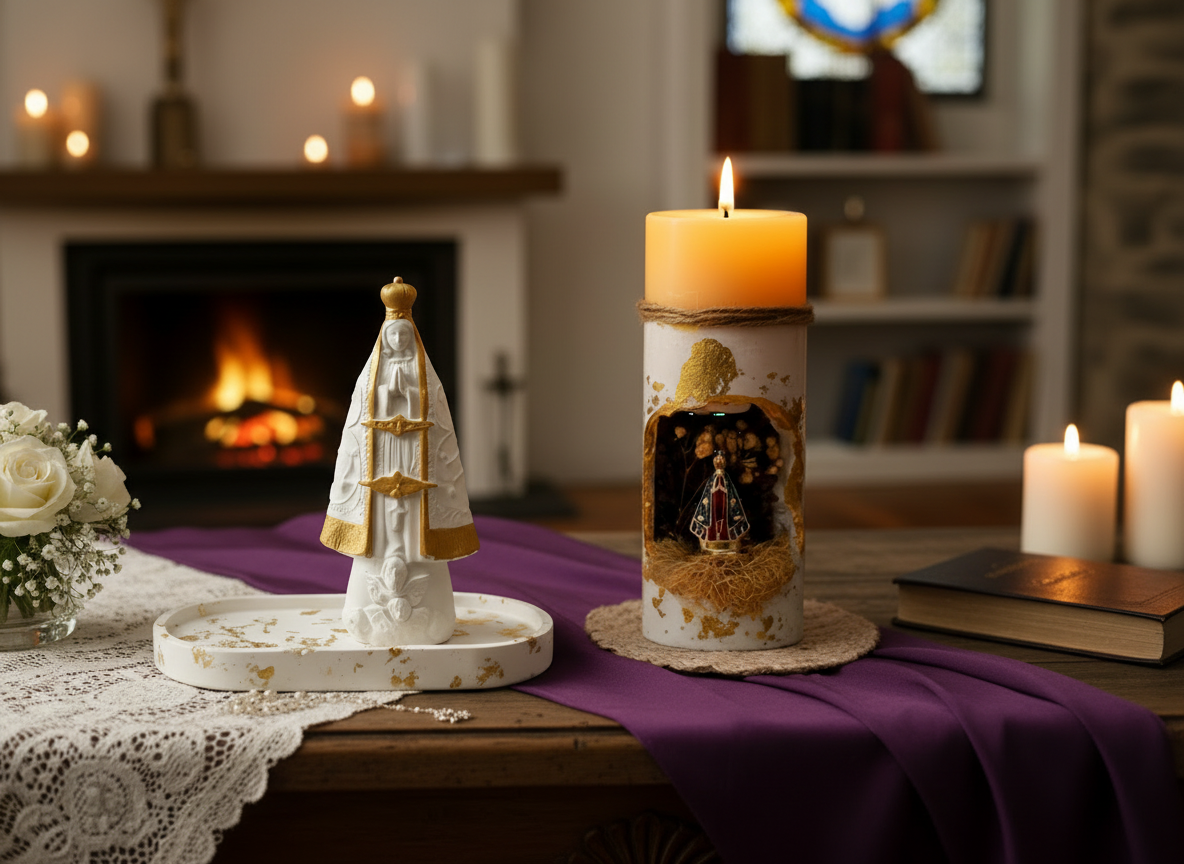 Premium Religious Candle Kit - Perfect Spiritual Gift for Moments of Faith